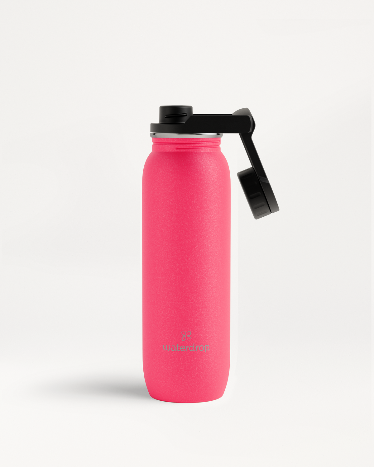 All-Purpose Ultralight Sport with Swing Lid, designed for convenience with an attached cap, ideal for excursions or daily use. Feather-light and hygienic.