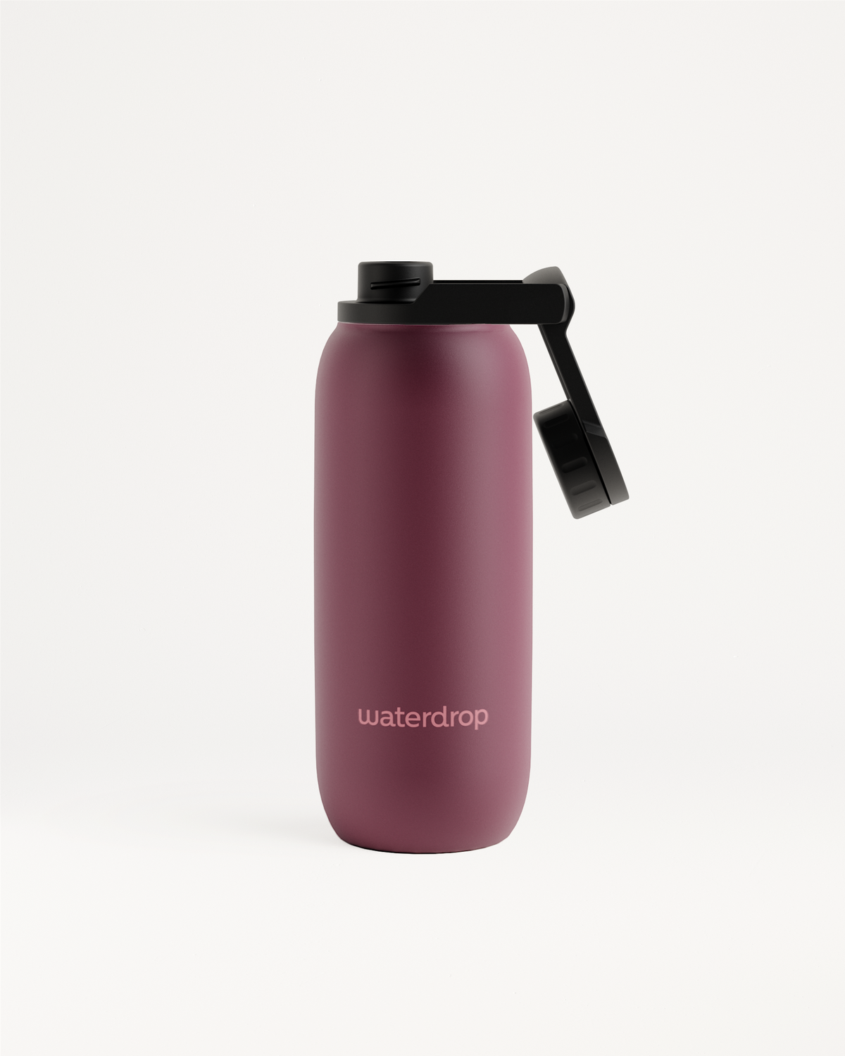 All-Purpose Thermo · Swing Lid water bottle close-up.