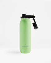 All-Purpose Ultralight Sport Bottle with Swing Lid, featuring a secure, attached cap for convenience and hygiene, ideal for excursions and everyday use.