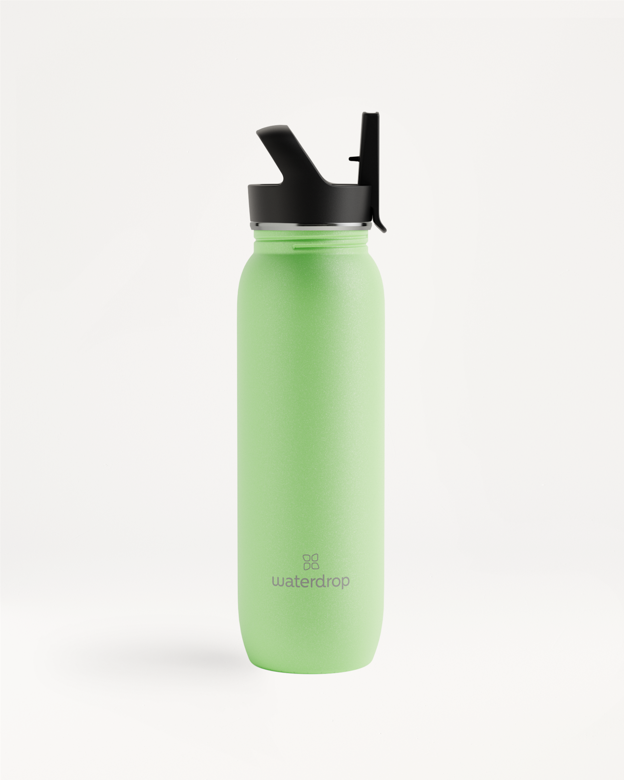 Lightweight Stainless Steel Bottle & Swing Lid | waterdrop®
