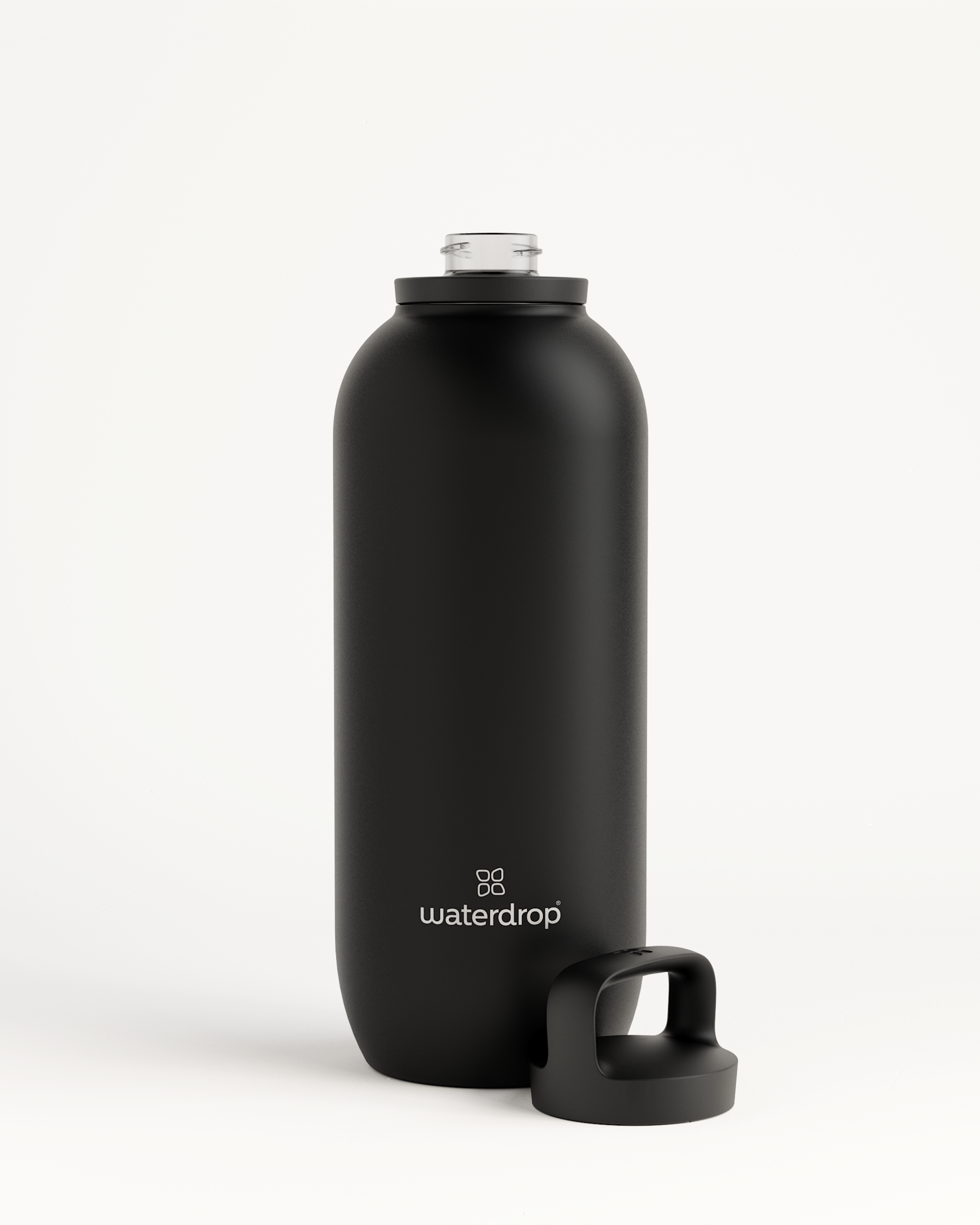 Large Thermo Bottle with Drinking Lid waterdorp®