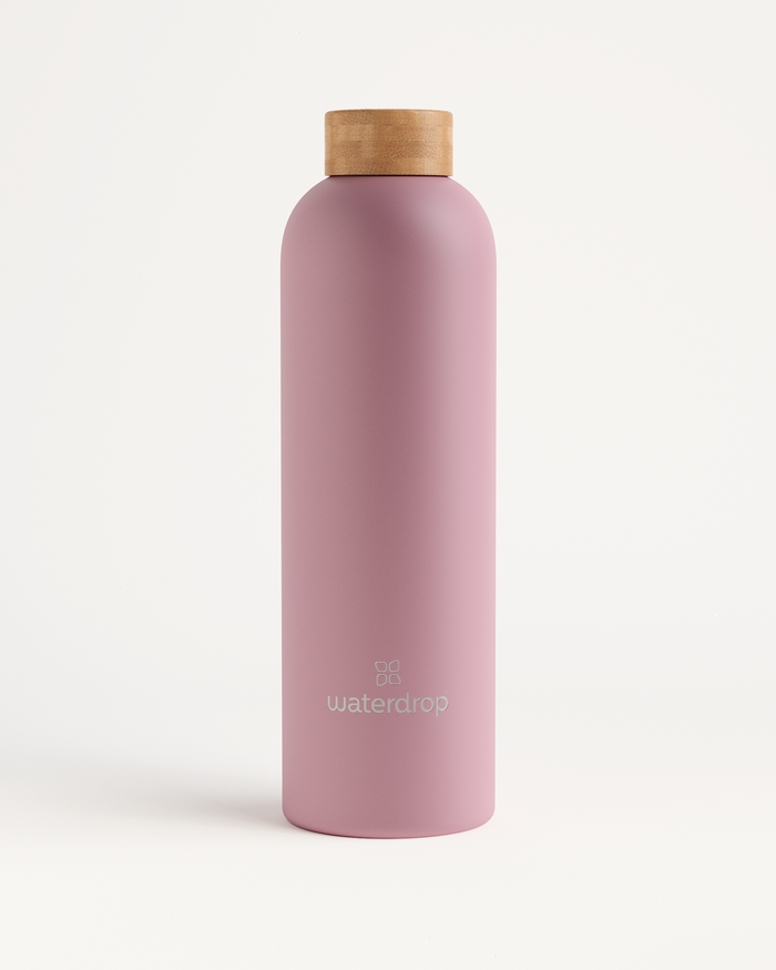 Thermo Steel Bottle · Bamboo cap