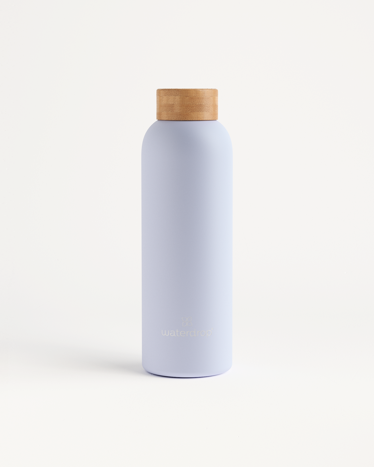 Thermo Steel bottle with brown cap, double-walled stainless steel, ideal for maintaining drink temperature. Available in 400ml, 600ml, or 1L sizes.