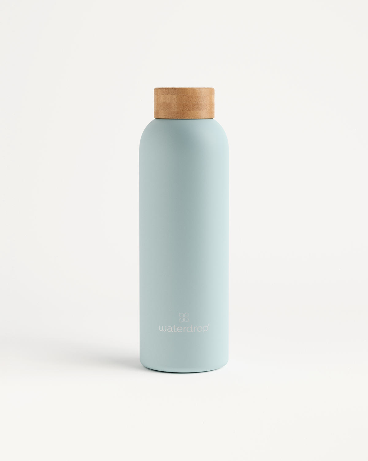 Thermo Steel bottle with brown cap, featuring a double-walled stainless steel design for optimal temperature retention. Available in 400ml, 600ml, or 1L sizes.