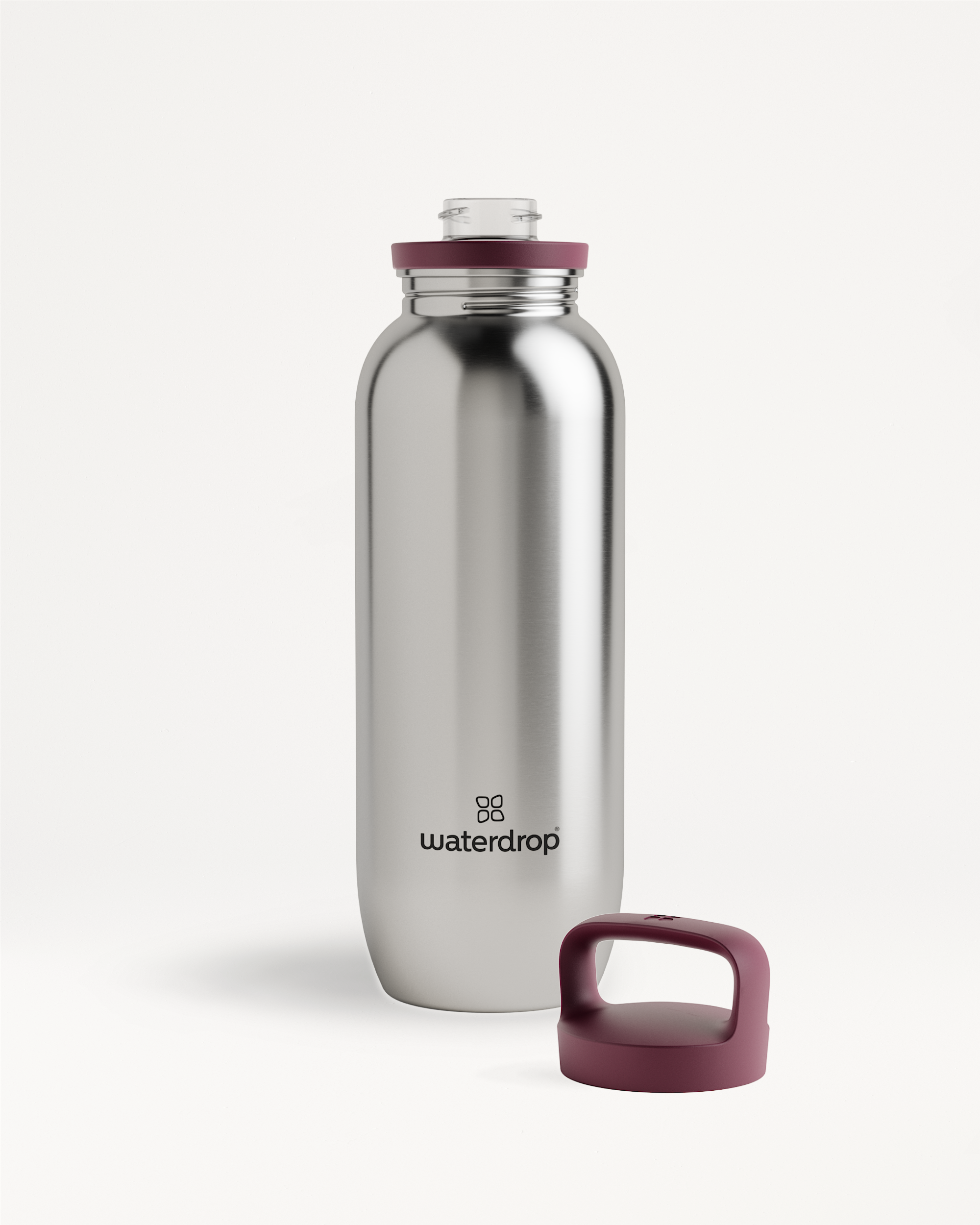 Lightweight Steel Bottle (800ml & 1.2L) + Drinking Lid