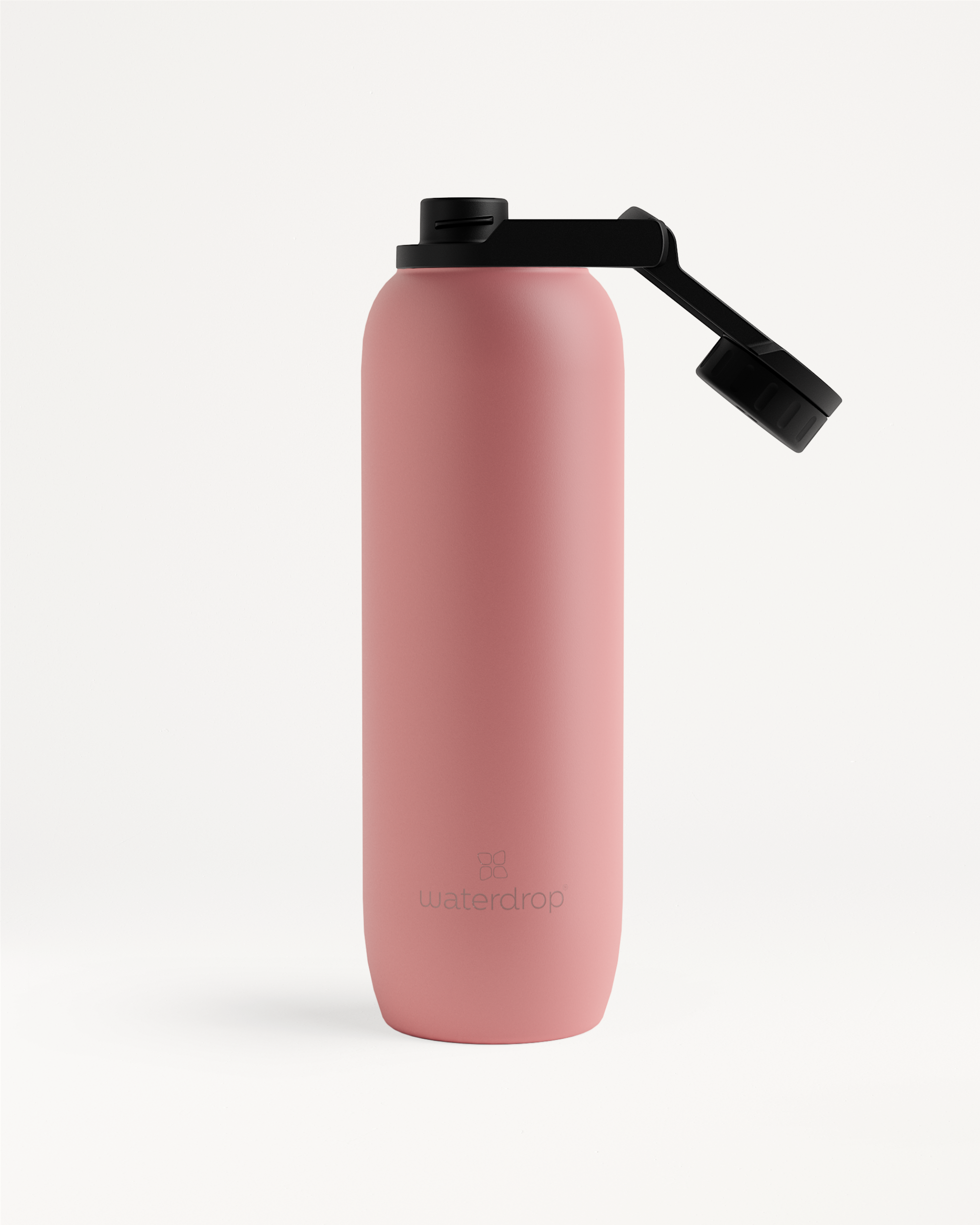 Stainless Steel Thermo Bottle with Swing Lid | waterdrop®