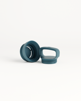 Loop Lid with handle and threaded splash guard.