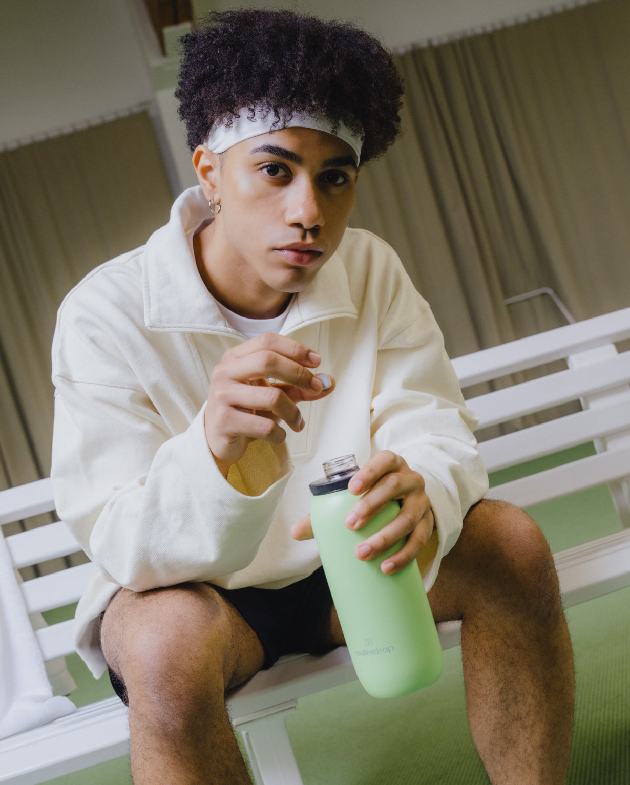 Waterdrop Thermo Bottle 1l Large Thermo Bottle With Drinking Lid