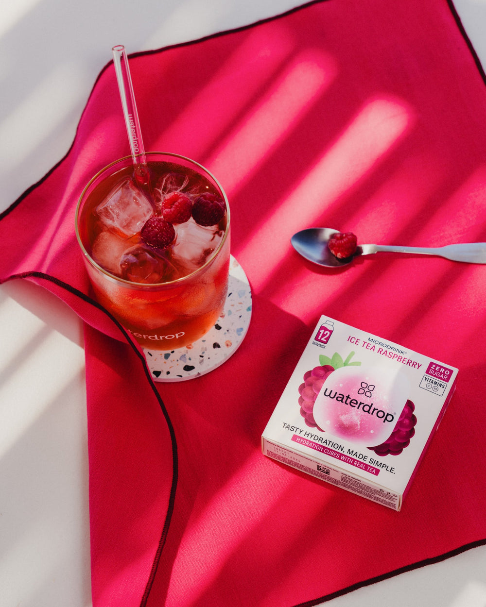 Microdrink ICE TEA RASPBERRY: Order now | waterdrop®