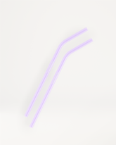 Summer Glass Straws featuring two sleek borosilicate glass straws, designed for durability and offered in limited edition shades. Perfect for eco-friendly sipping.