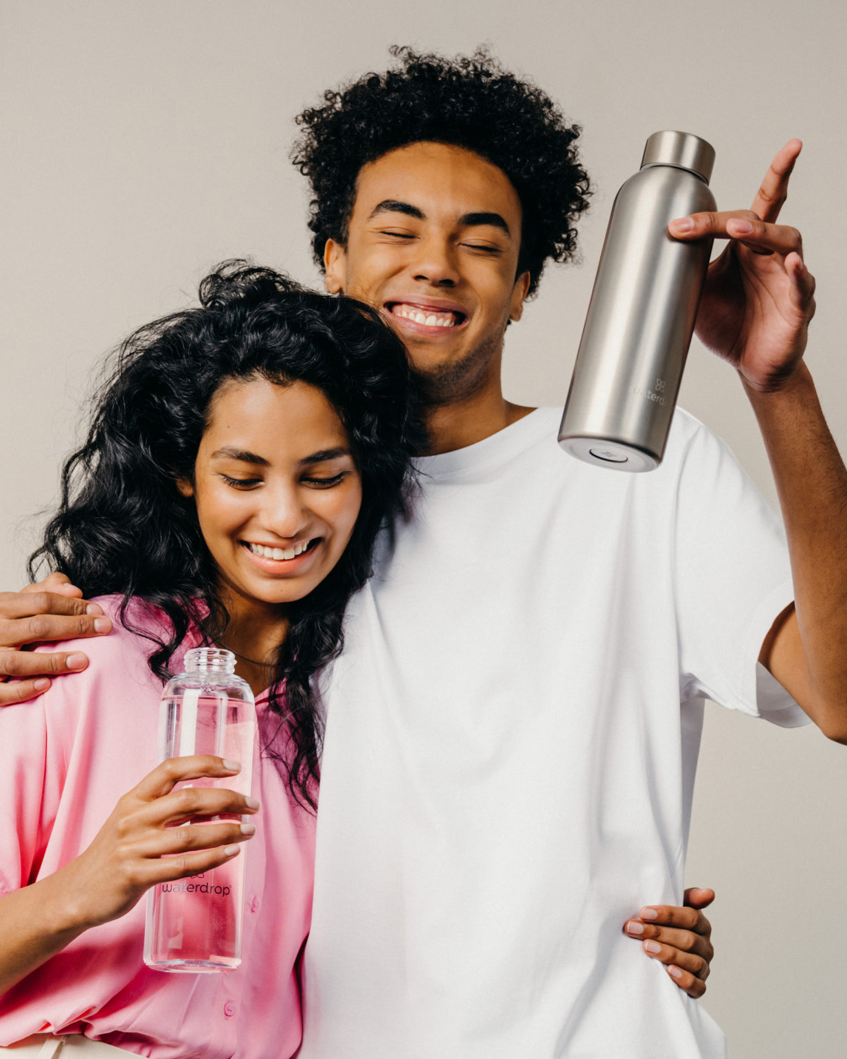 Insulating stainless steel drinking bottle | waterdrop®