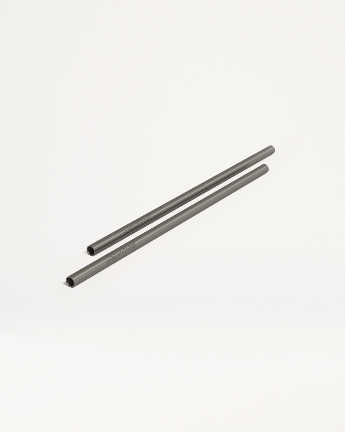 Metal Steel Straws by waterdrop® - sleek, reusable drinking essentials.
