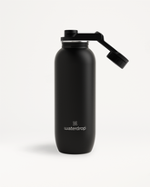 All-Purpose Ultralight Sport bottle with attached Swing Lid, ideal for excursions and daily use. Lightweight, practical design ensures hygiene and versatility.