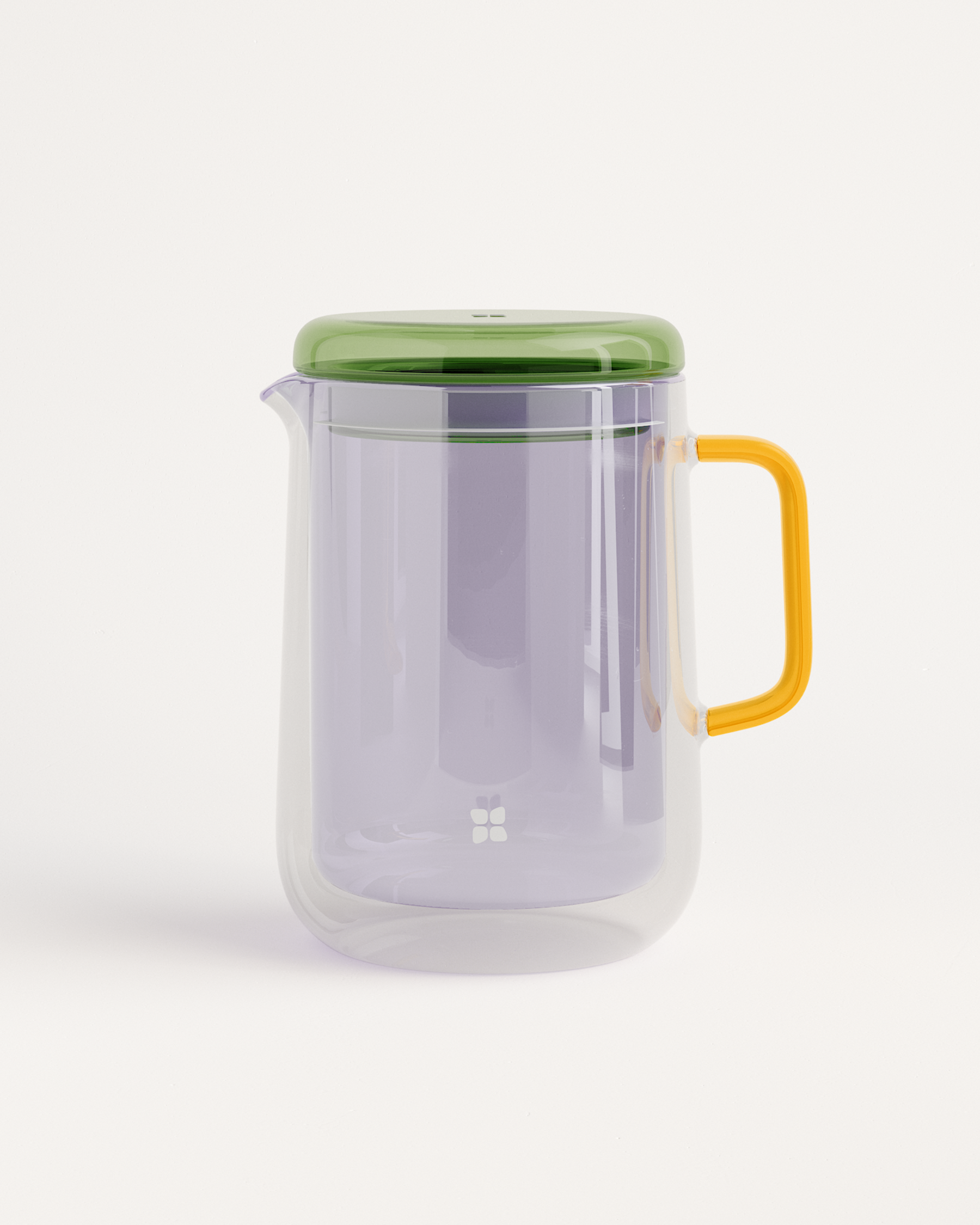 Double-Walled Glass Carafe